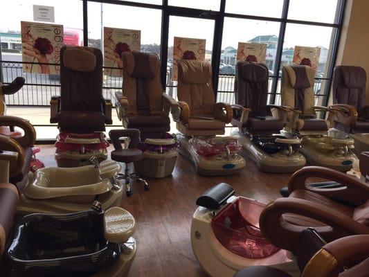 Pedicure chairs