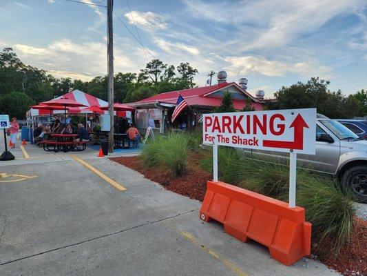 Parking adjacent