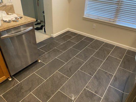 Tile flooring 2