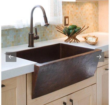 Copper sink of my dreams