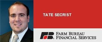 Farm Bureau Insurance Agent in Layton Utah, Tate Secrist