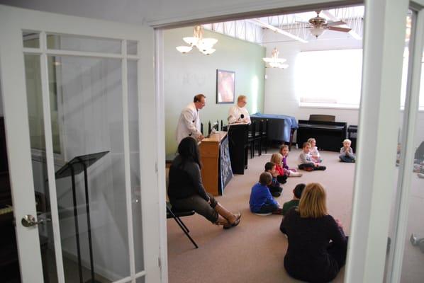 We offer free "Mr. Notes Tours" to schools and groups. It's a great way for kids to learn about the history of the piano & fun piano facts!