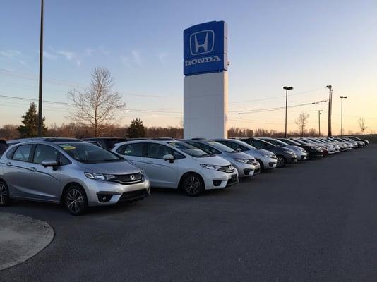 Cookeville Honda front lot