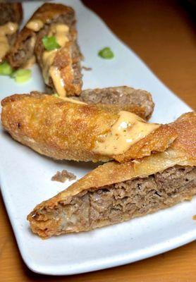 Philly egg rolls