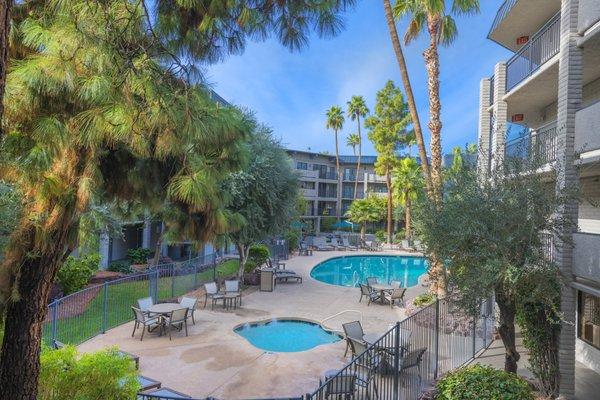 Outdoor Pool Area