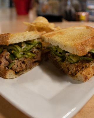 Pulled Pork Panini