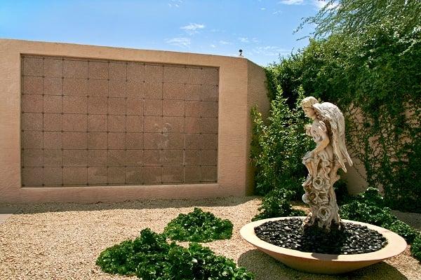 "Garden of Memories" Niche and Scattering Garden for permanent memorization of Cremated Remains