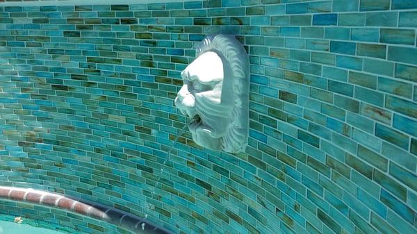 Beautiful new glass tile.