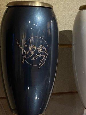 Timeless engraving can be added to select urns for a personal touch