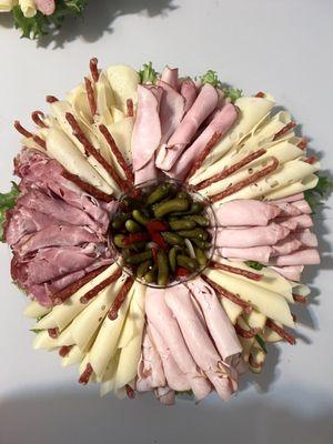 Cold cuts platter