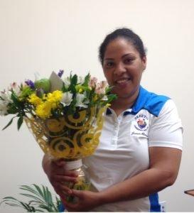 Flowers to our awesome cleaner technician!