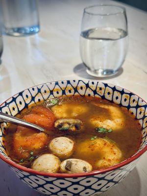 Tom Yum Soup with Shrimp