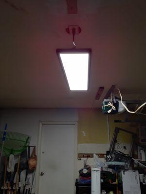 new LED Panel in garage