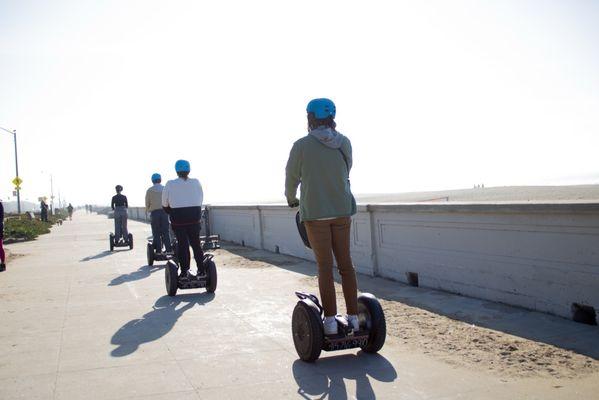 Ride along the beach