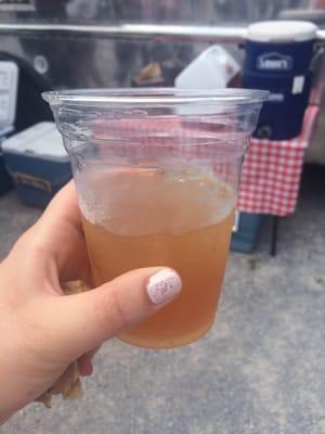 Amazing lemon basil iced tea