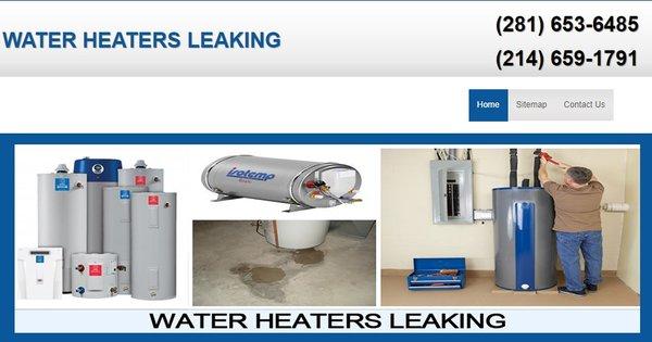 Water Heaters Leaking