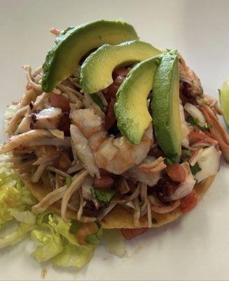 Tostada mixta