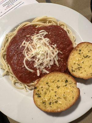 Spaghetti with meat sauce