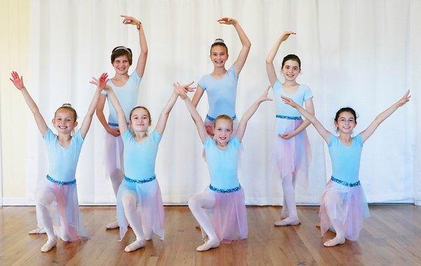 Kid's Ballet Class after their year end dance recital