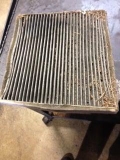 Do you want to breath air that passes through this?   Your cabin air filter protects you from dust & pollen.