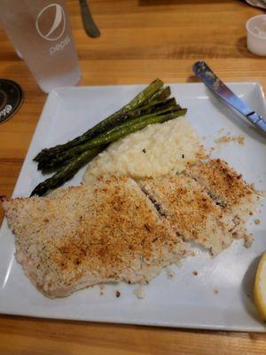 Parmesan Crusted Whitefish