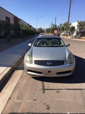 2004 Infiniti G35... I call her "Baby"