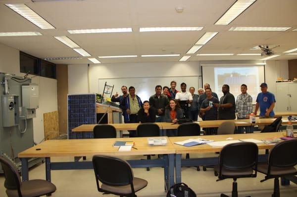 Sam's Solar PV Class-2 Spring 2014