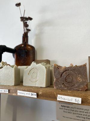 Handmade soaps