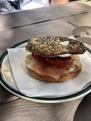 Lox Bagel