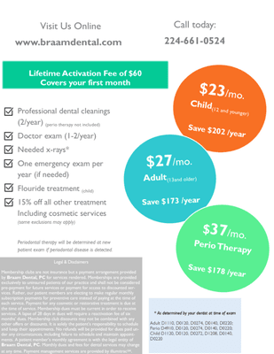 Braam Dental Membership Club