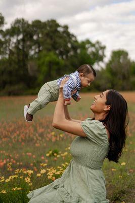 Mother and baby