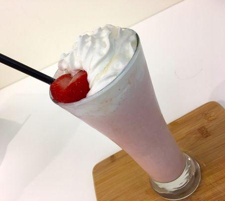 Strawberry Cheesecake Protein Shake.