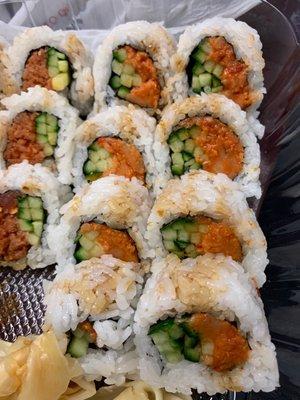 Spicy Tuna Sushi Roll