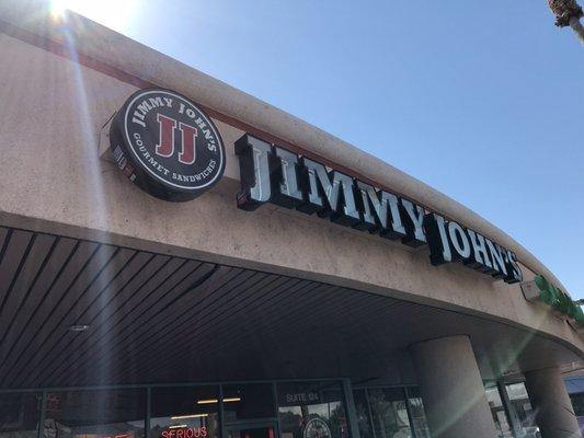 Front of Jimmy John's