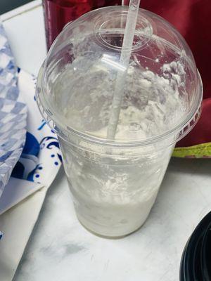 Vanilla frappe