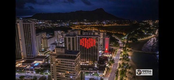 MYSTICAL SOUNDS lighting up the Marriott Waikiki