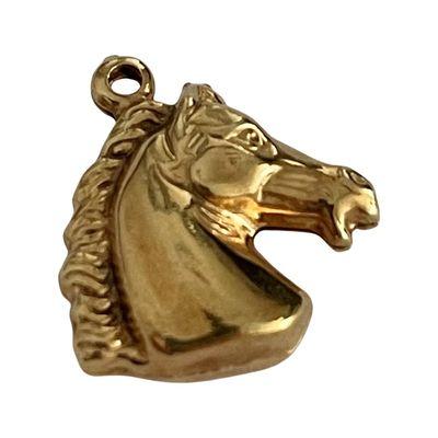 Horse Charm 14K Gold