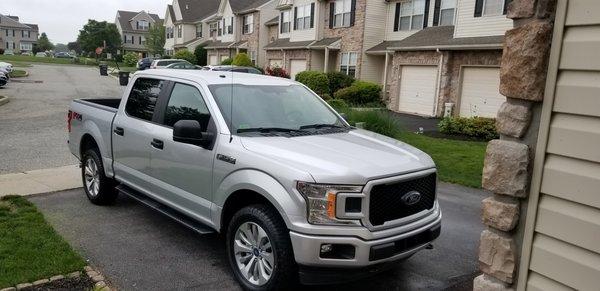 Our newest edition. Hubby was gonna give up his dream of owning another truck until salesman, Nate, introduced him to this beauty!