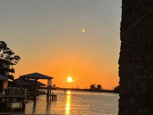 Looking toward the Gulf Of Mexico