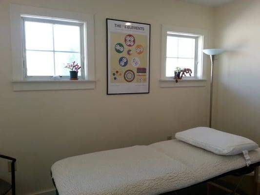 Our Acupuncture room.