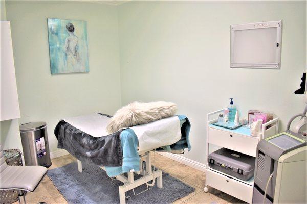 Laser Genesis and Laser Hair Removal Room