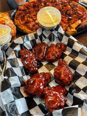 BBQ wings