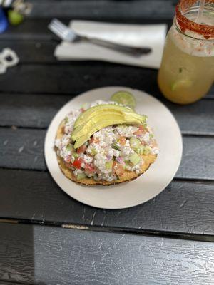 Shrimp ceviche