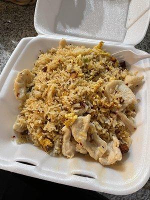 Salted Fish Chicken Fried Rice