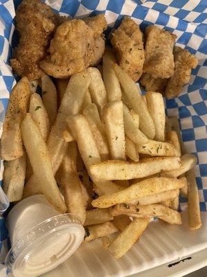 Catfish and fries