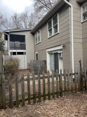 Complete exterior remodel, metal roof and fresh paint Job.