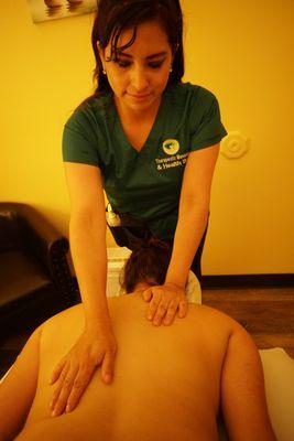 Pamela is a licensed massage therapist with 14 years of experience. 
Pamela is specializes in Medical Massage and Rehabilitation, etc.