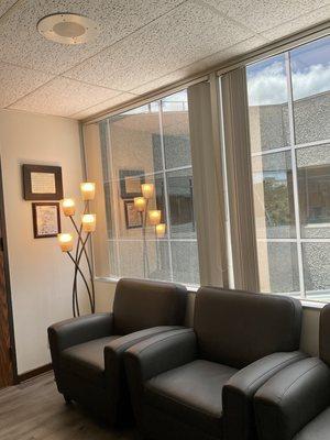 Experience short wait times and relax in our comfortable, clean waiting room.