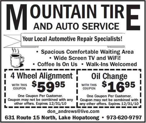 Mountain Tire and Auto Service