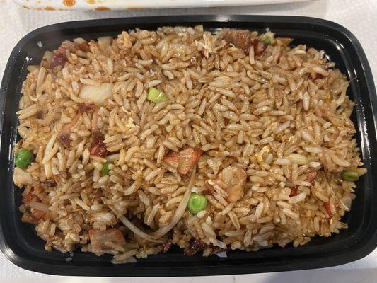 Roast pork fried rice